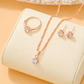 Aurelia Rose Gold Jewelry Set